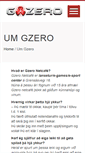 Mobile Screenshot of gzero.is