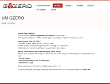 Tablet Screenshot of gzero.is