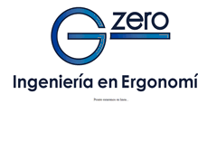 Tablet Screenshot of gzero.cl